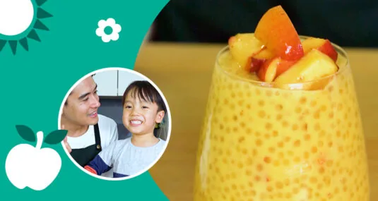 MasterChef Tommy Pham's Peach Sago